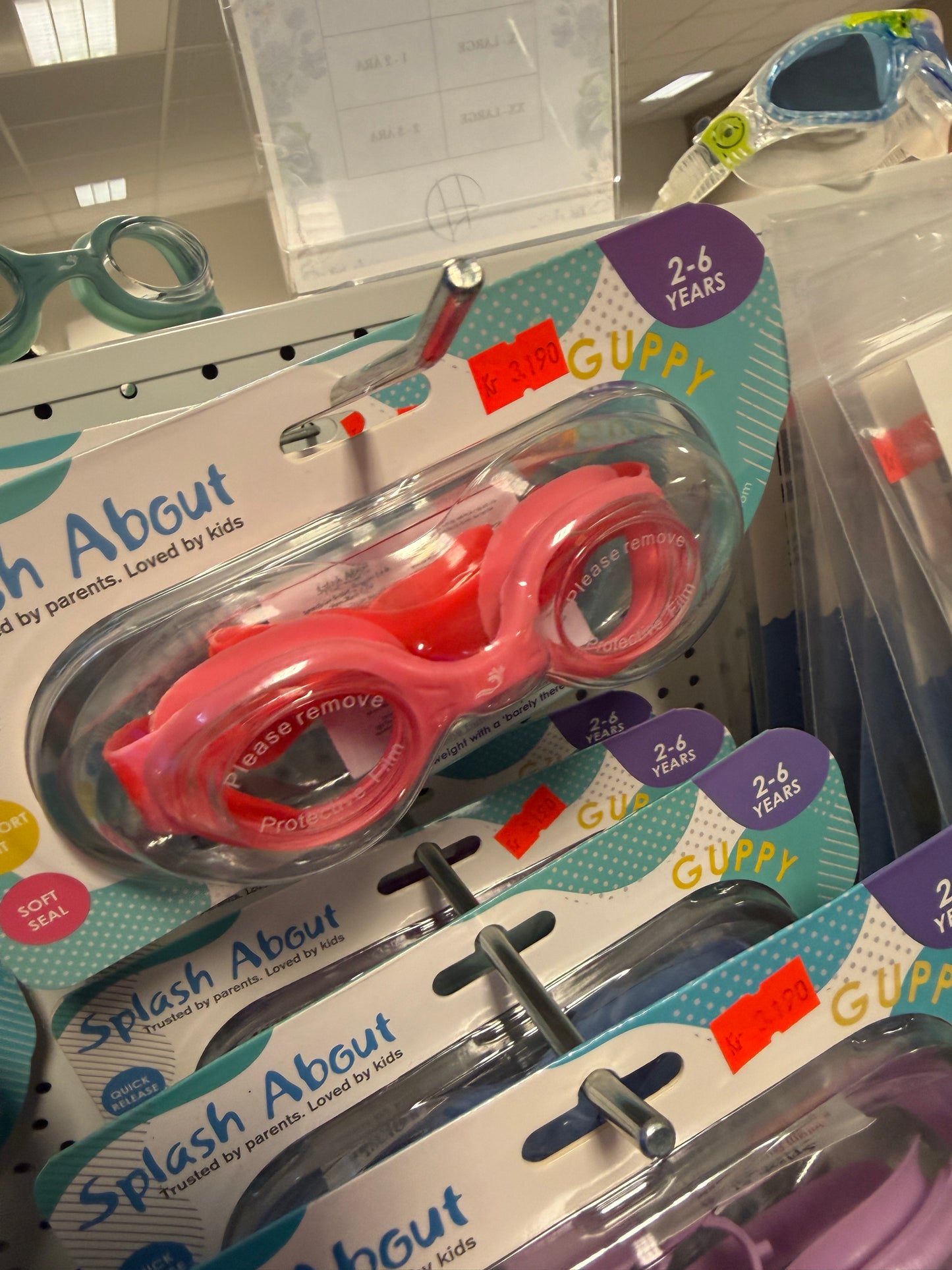 Sundgleraugu barna 2-6 ára