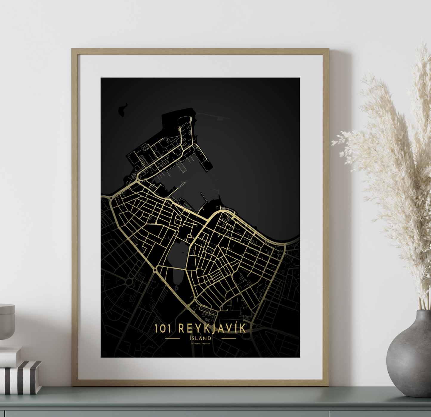 Veggspjald: Höfuðborgarsvæðið