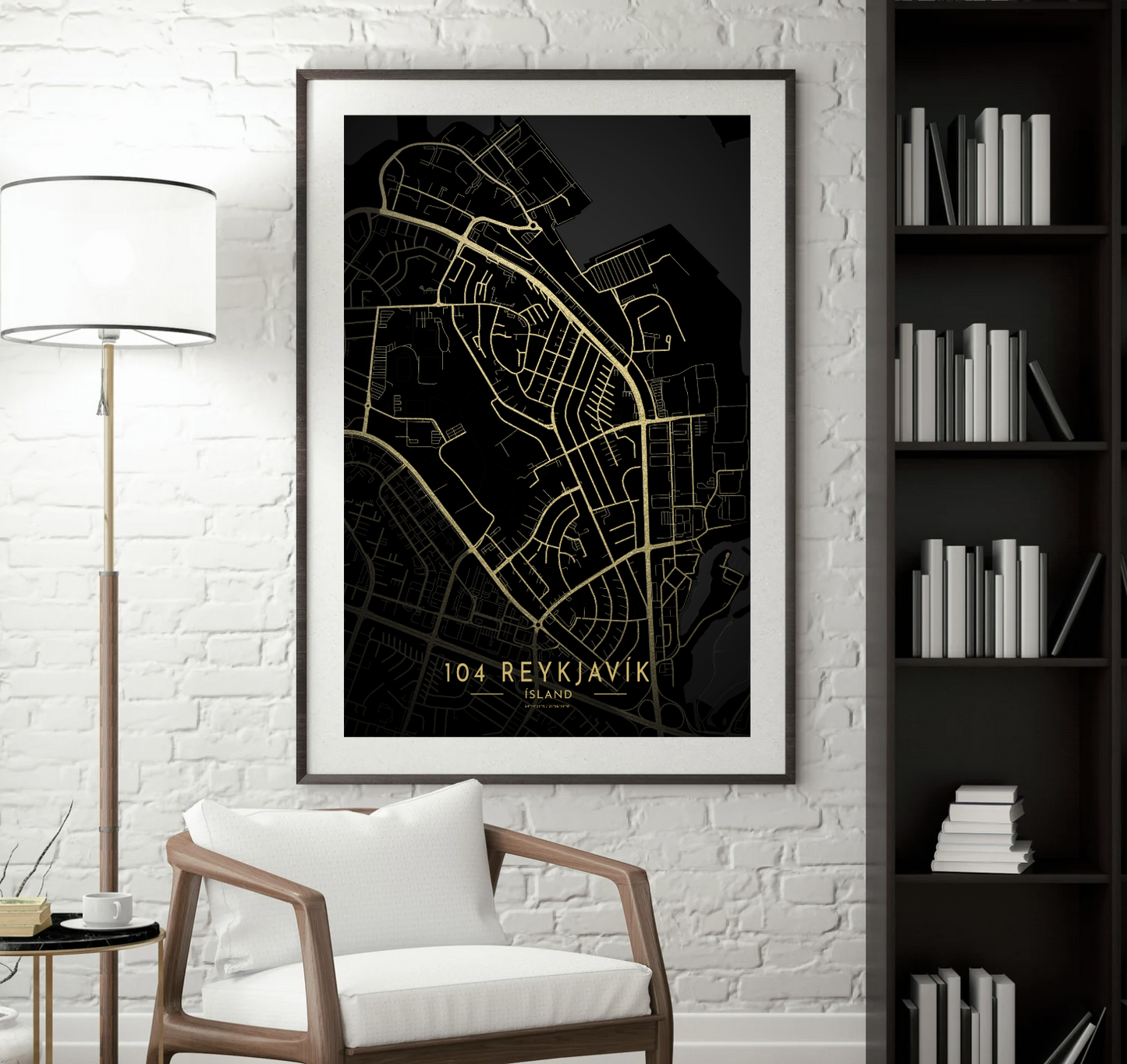 Veggspjald: Höfuðborgarsvæðið