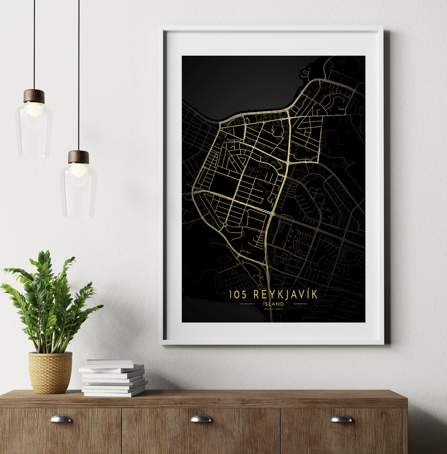 Veggspjald: Höfuðborgarsvæðið