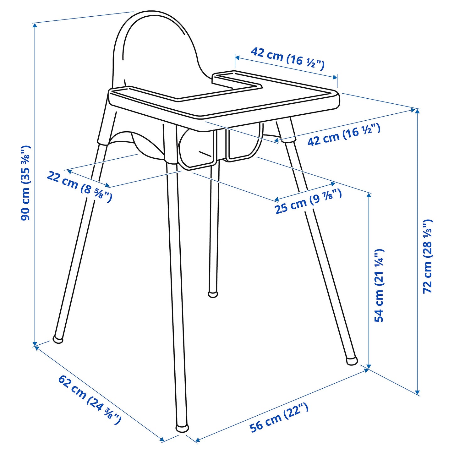 High chair