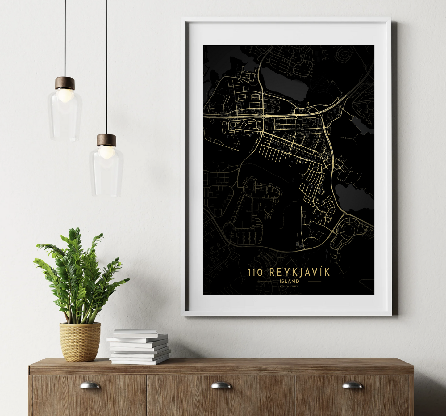 Veggspjald: Höfuðborgarsvæðið