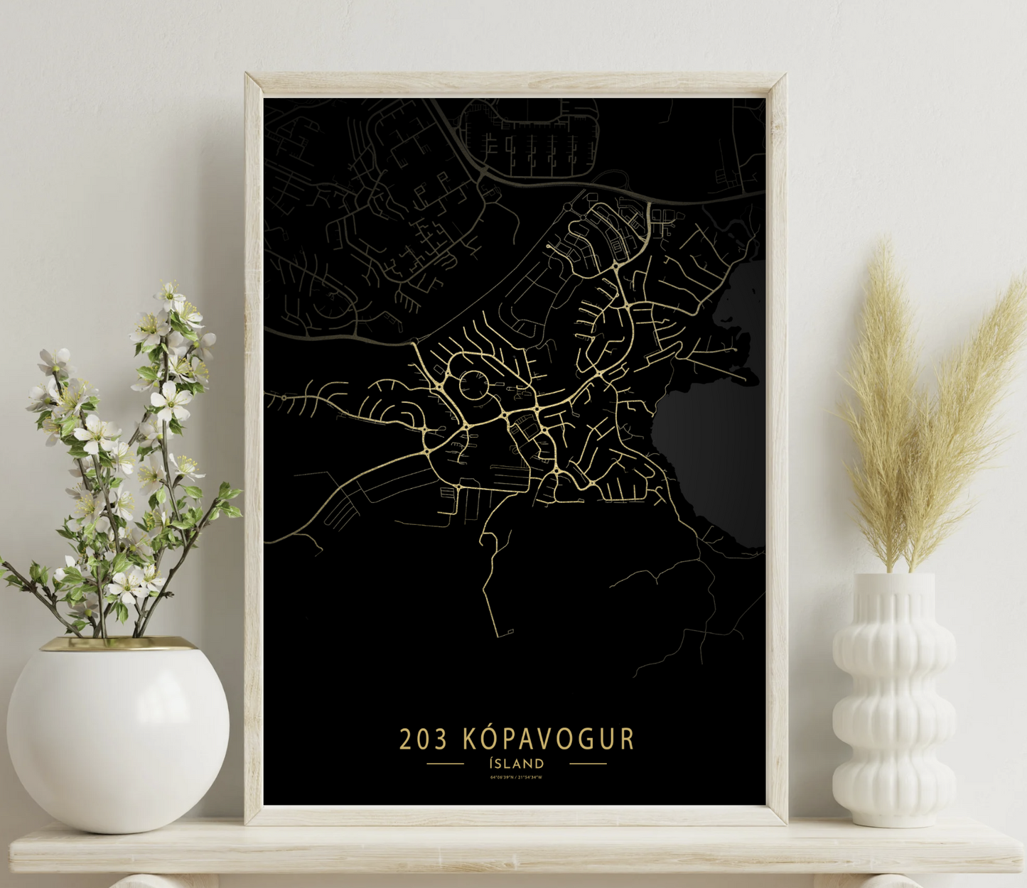 Veggspjald: Höfuðborgarsvæðið