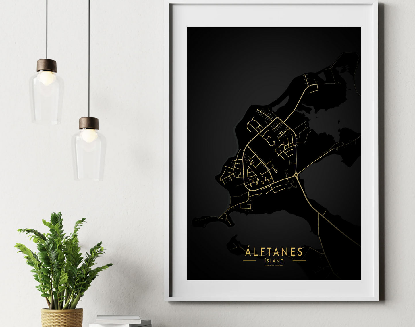 Veggspjald: Höfuðborgarsvæðið