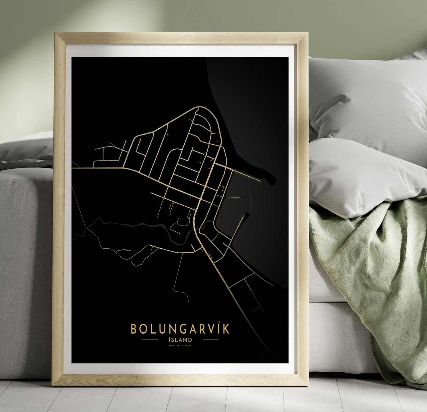 Veggspjald: landsbyggðin