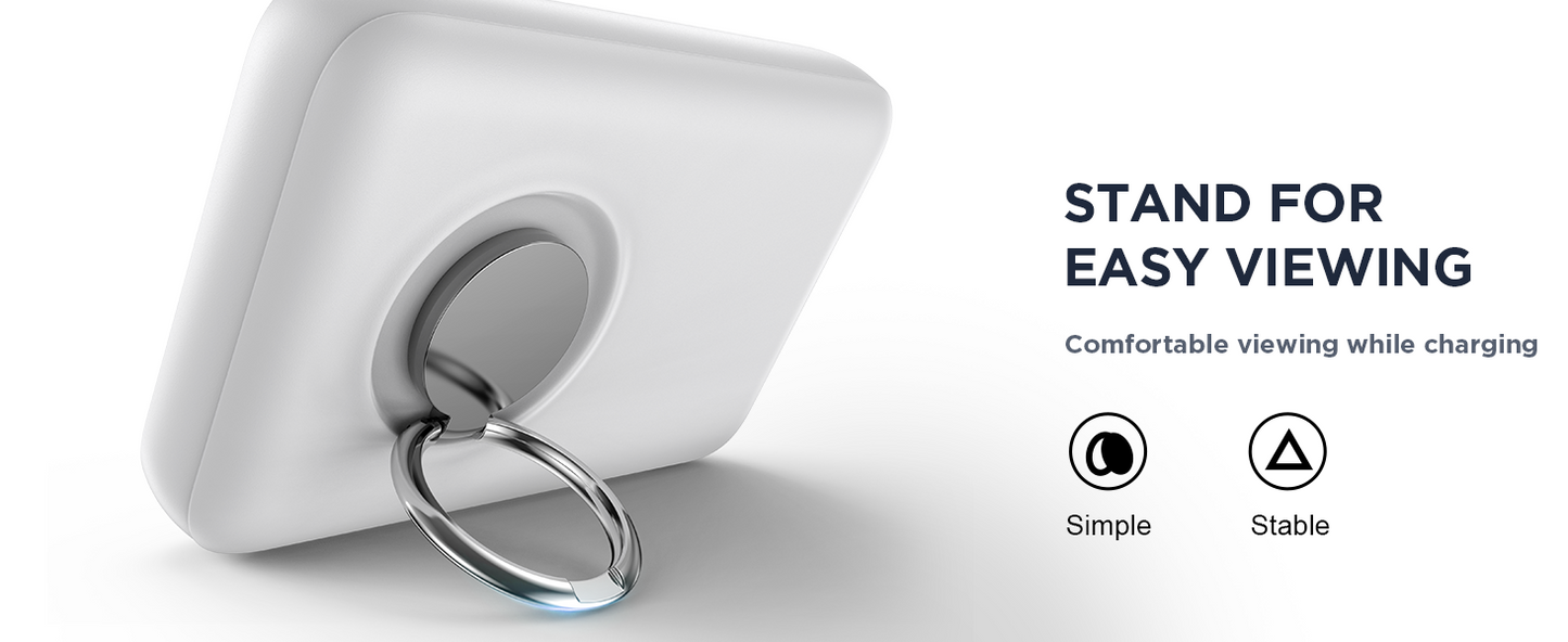 Þráðlaus 20W hleðslukubbur með segul