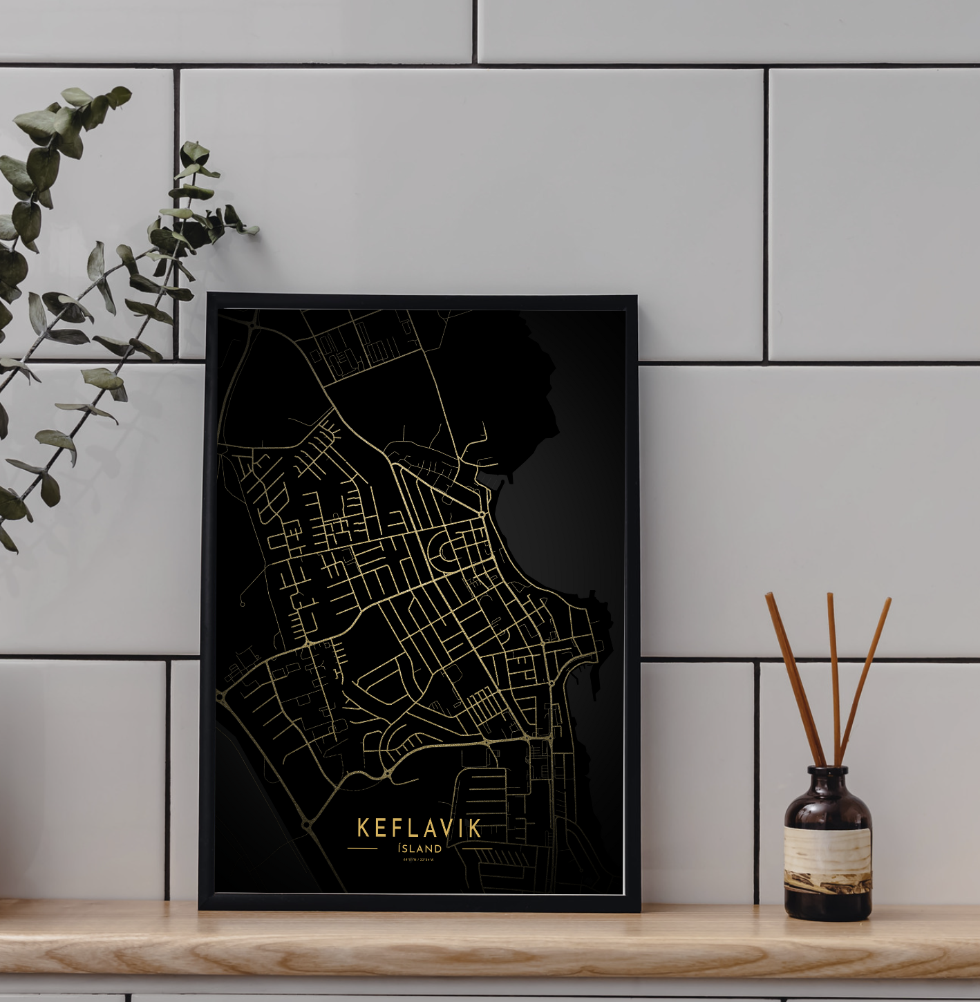 Veggspjald: landsbyggðin