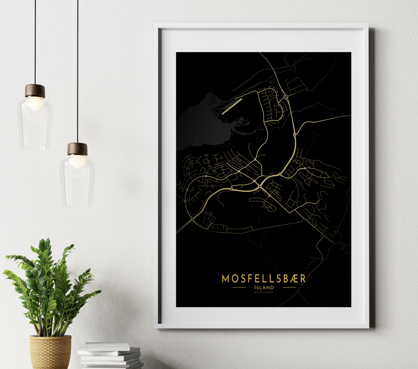 Veggspjald: Höfuðborgarsvæðið