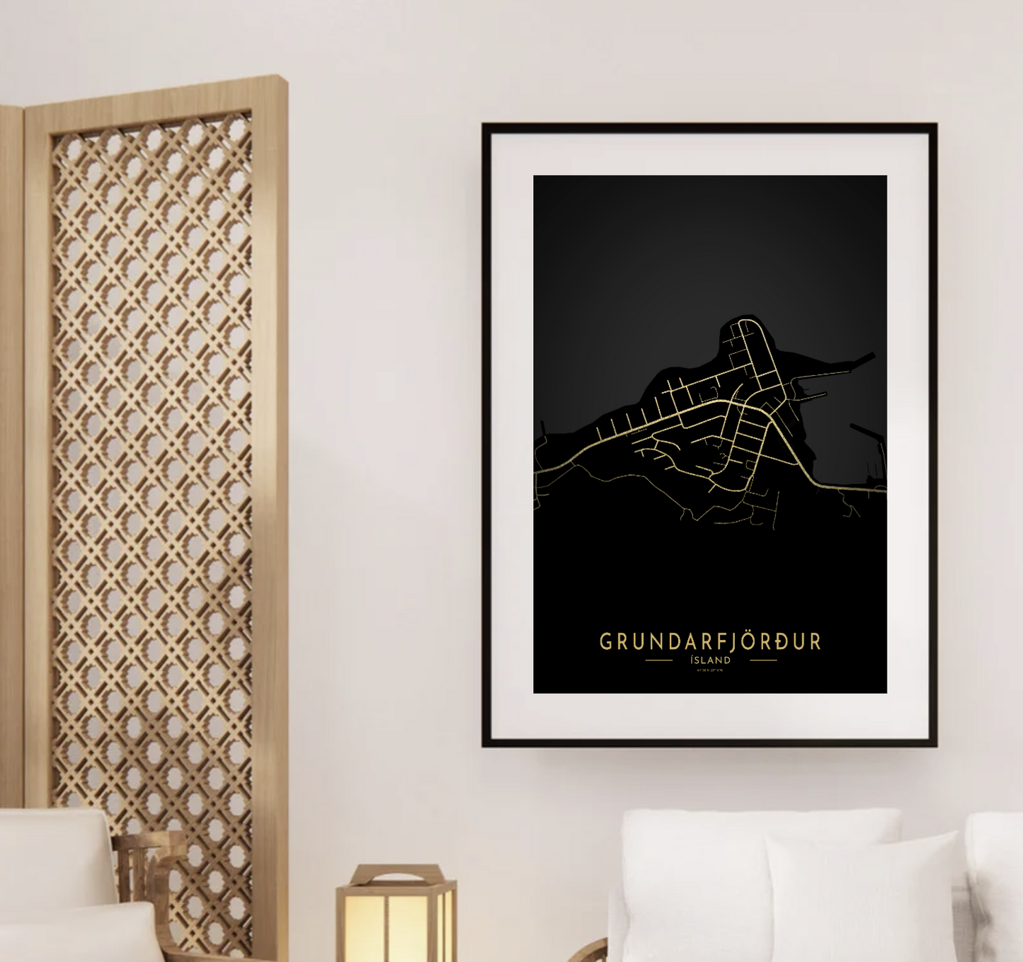 Veggspjald: landsbyggðin