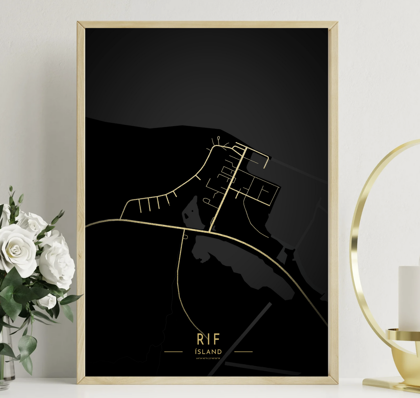 Veggspjald: landsbyggðin