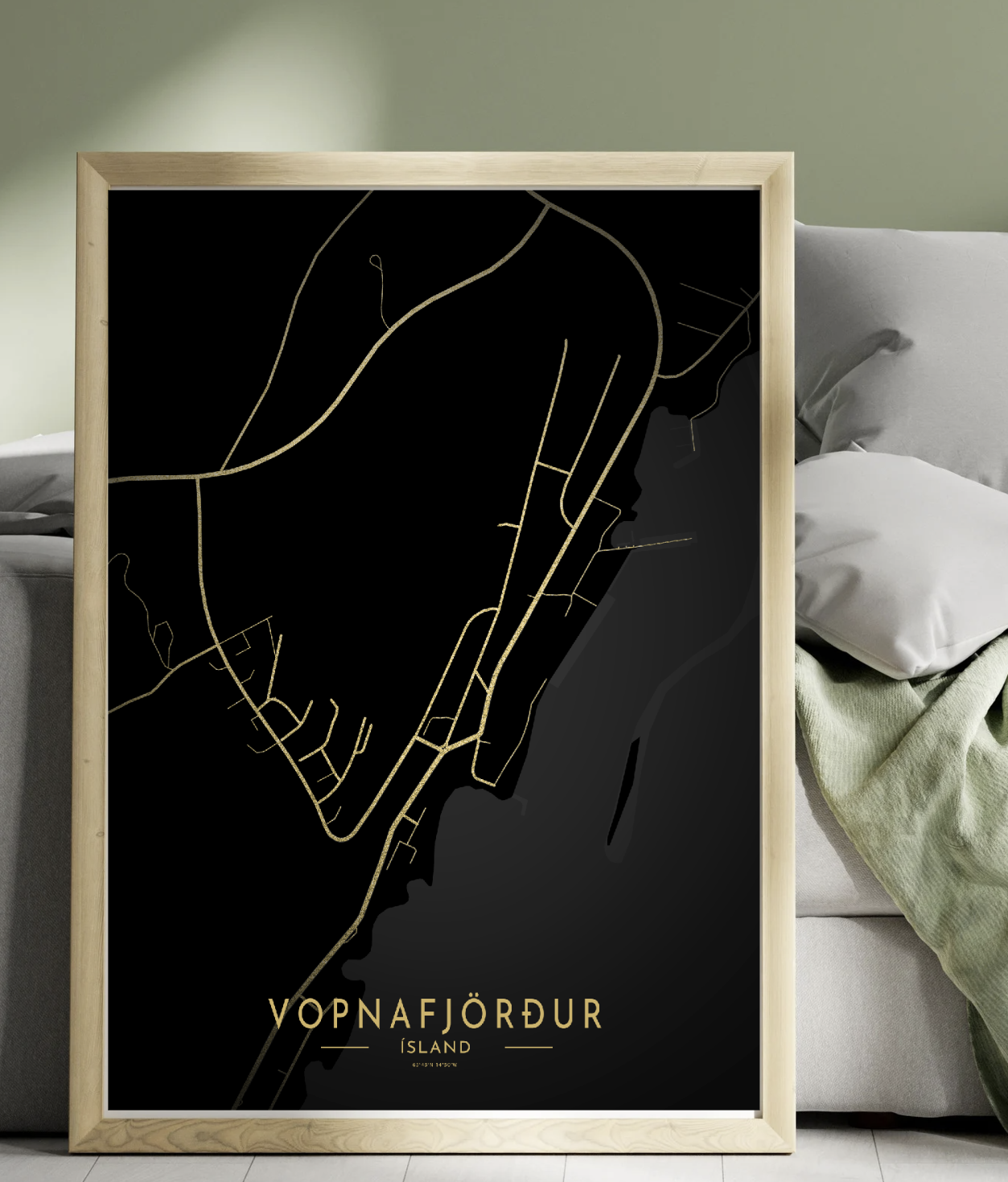 Veggspjald: landsbyggðin