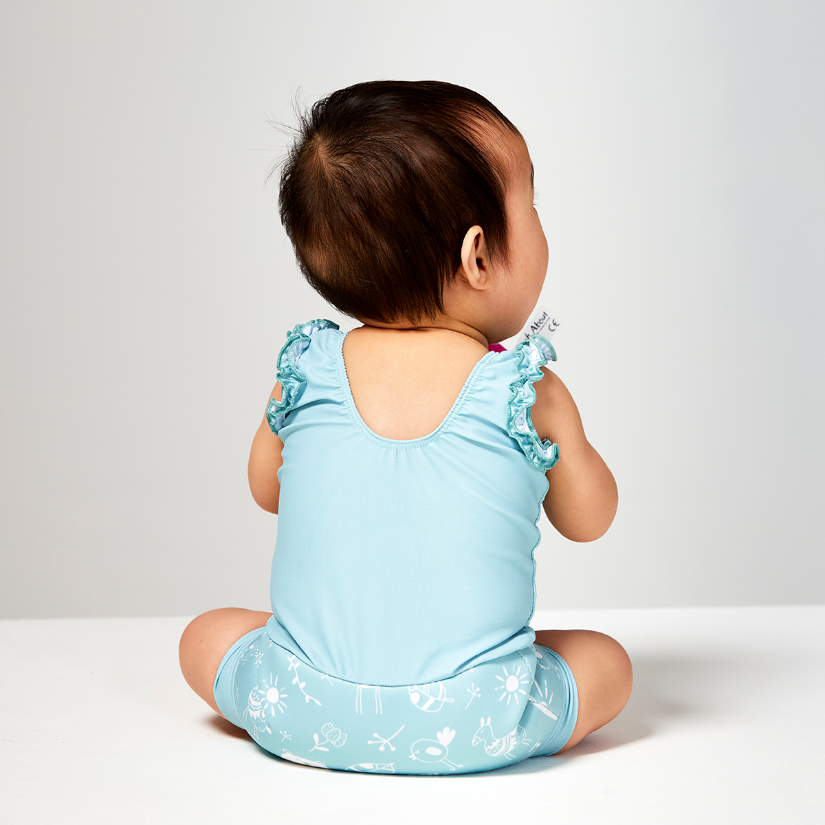 Barnasundbolur með bleyju