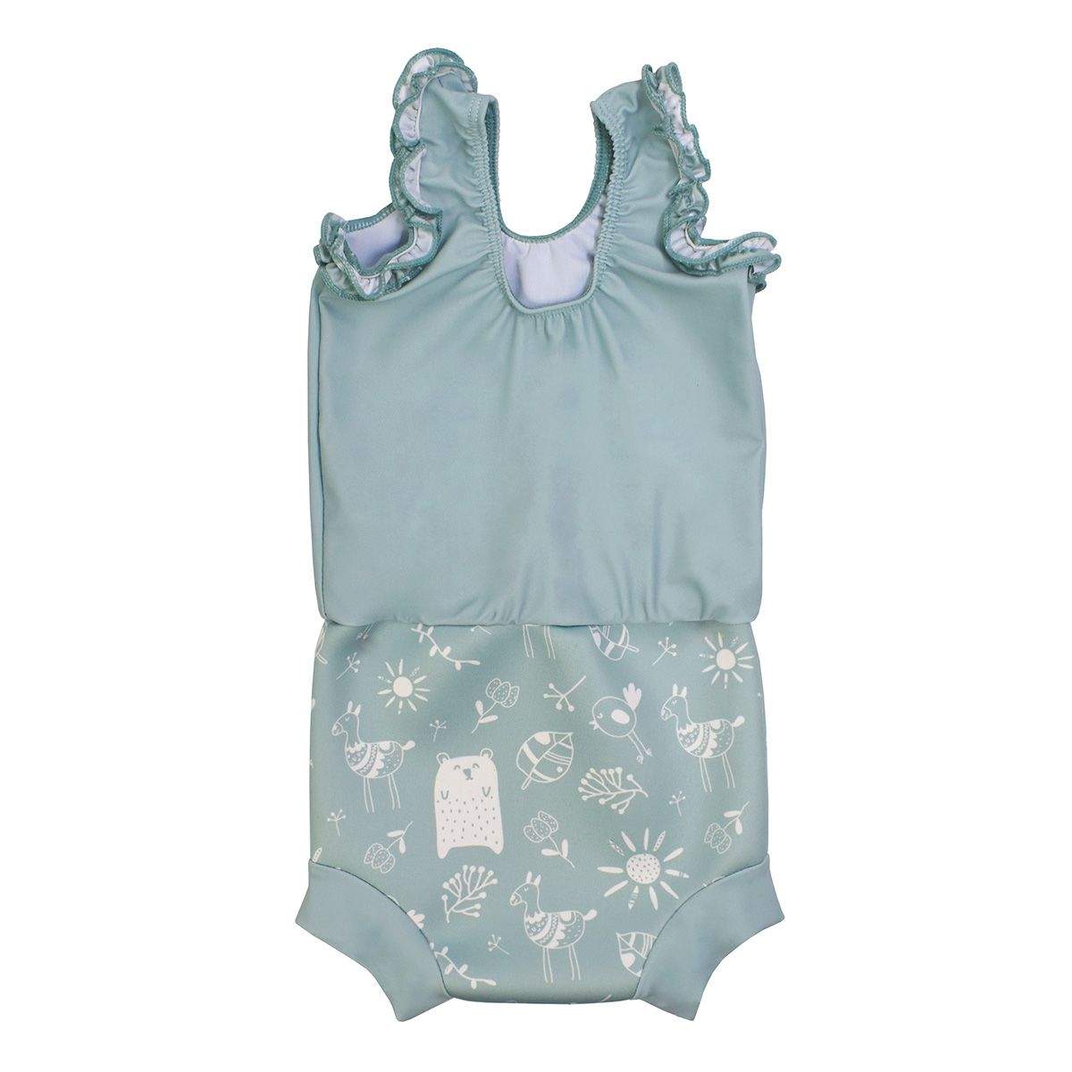 Barnasundbolur með bleyju