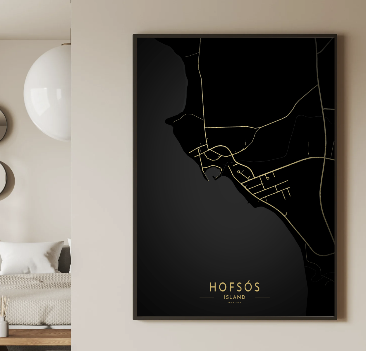 Veggspjald: landsbyggðin