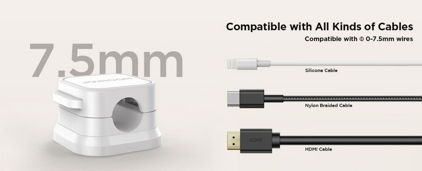 Skipulagskubbar fyrir snúrur