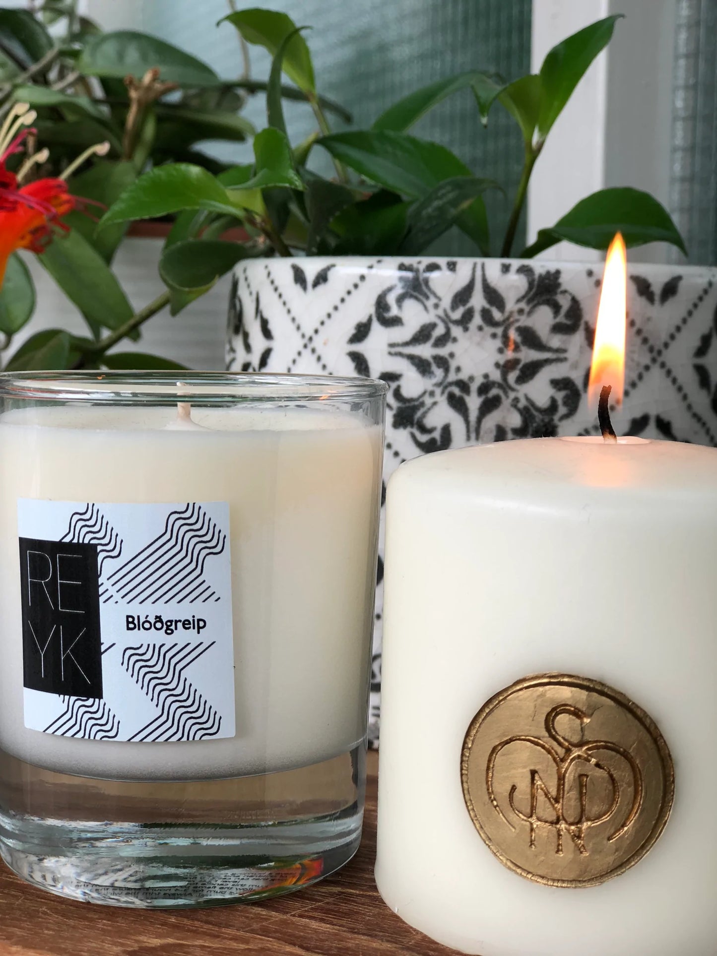 Scented candles from REYK - three types