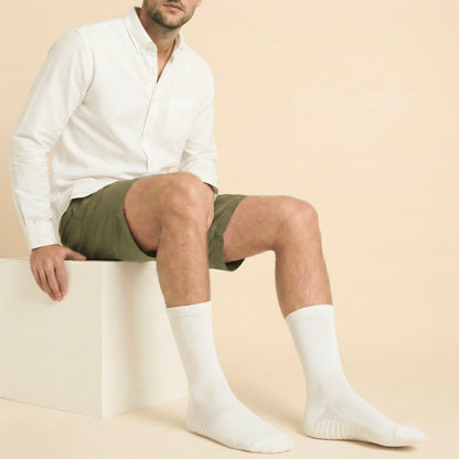 Gripsokkar White - 1 par