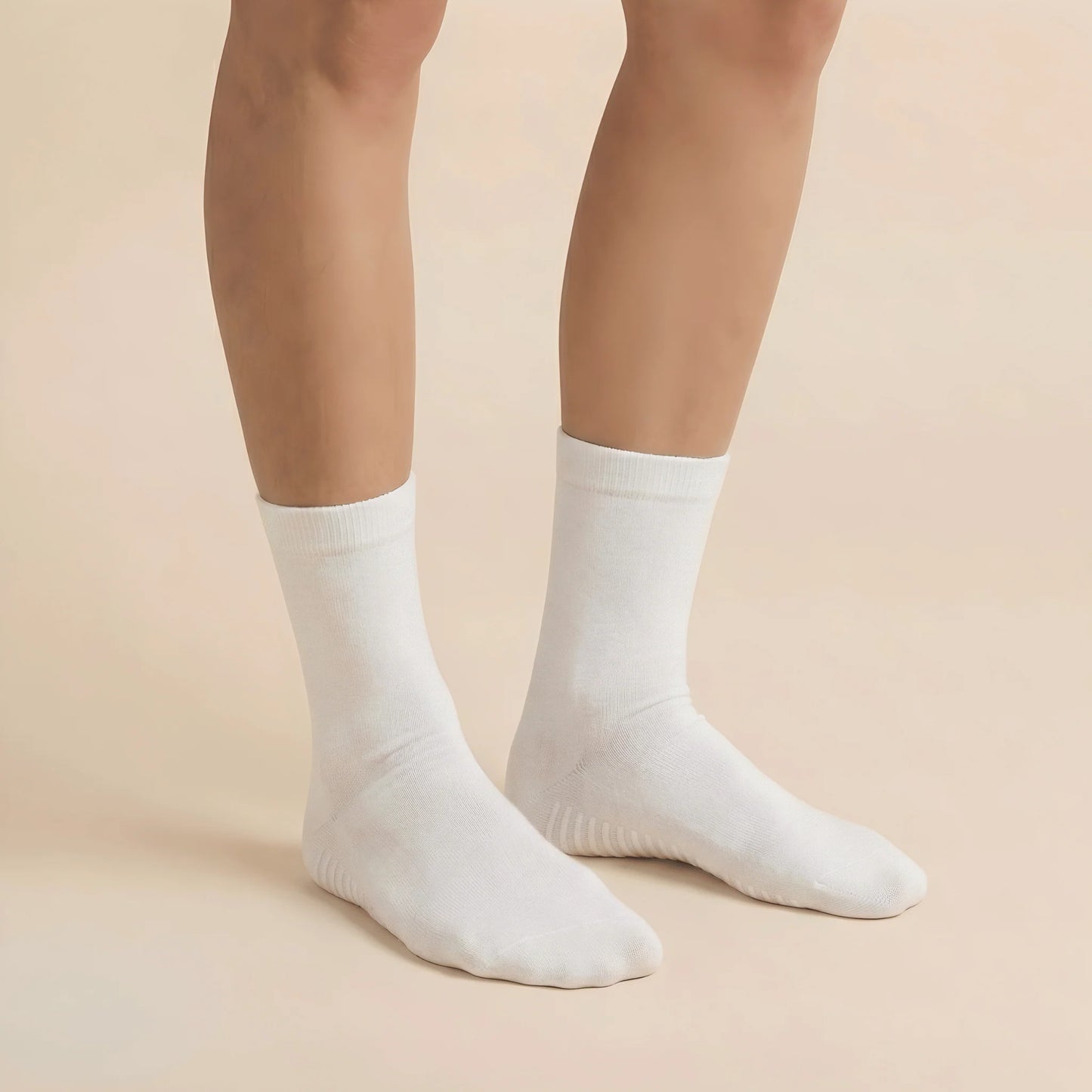 Gripsokkar White - 1 par