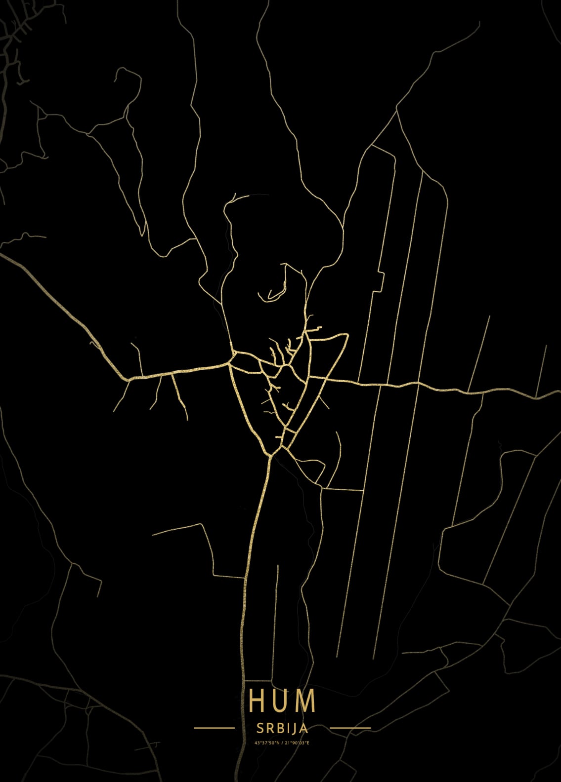 Veggspjald -  erlent bæjarfélag/borg - lokað fyrir pantanir fyrir jól!