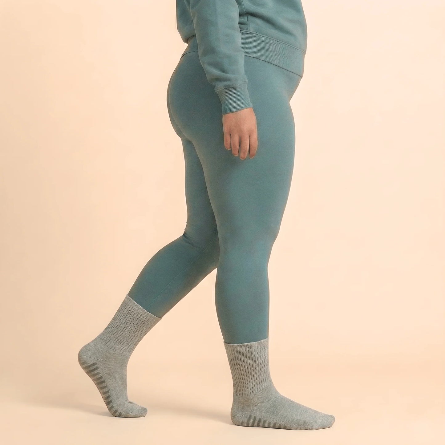 Gripsokkar fyrir sykursjúka Mixed gray - 3 pör