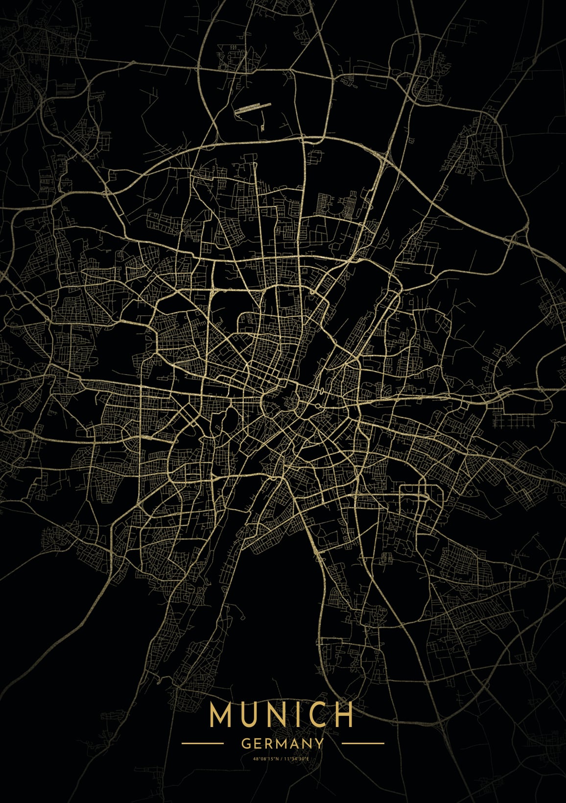 Veggspjald -  erlent bæjarfélag/borg - lokað fyrir pantanir fyrir jól!