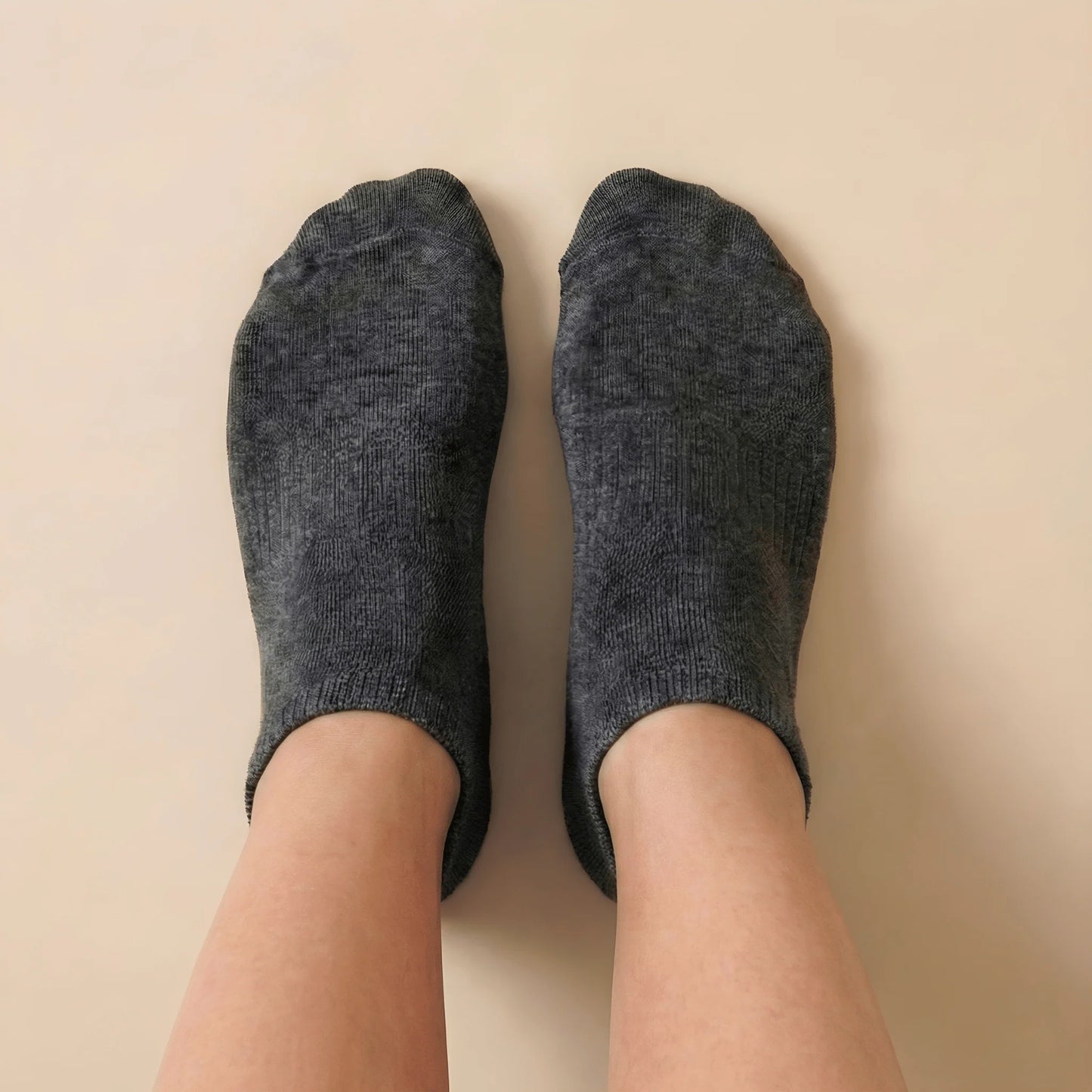 Ökkla gripsokkar - Mixed gray VÆNTANLEGT