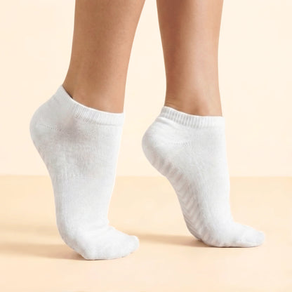 Ökkla gripsokkar - White