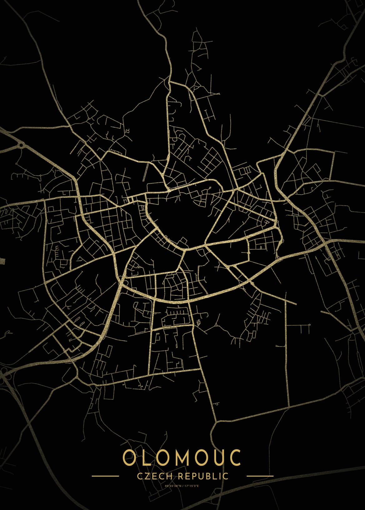 Veggspjald -  erlent bæjarfélag/borg - lokað fyrir pantanir fyrir jól!