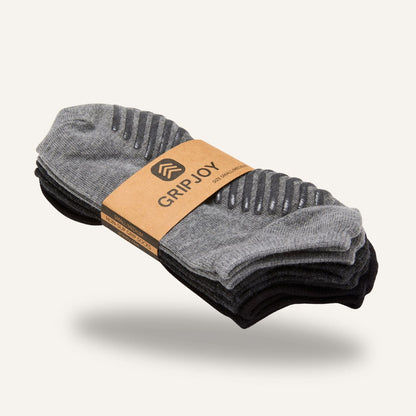 Ökkla gripsokkar - Mixed gray