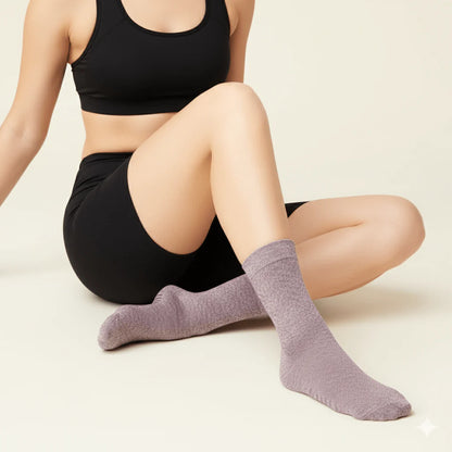 Gripsokkar Maroon - 1 par