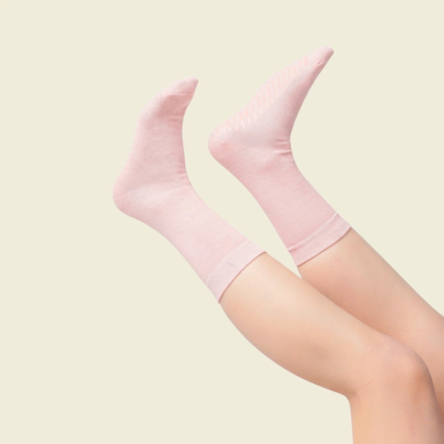 Gripsokkar Mix Heather Pink - 3 pör