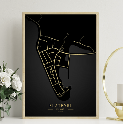 Veggspjald: landsbyggðin