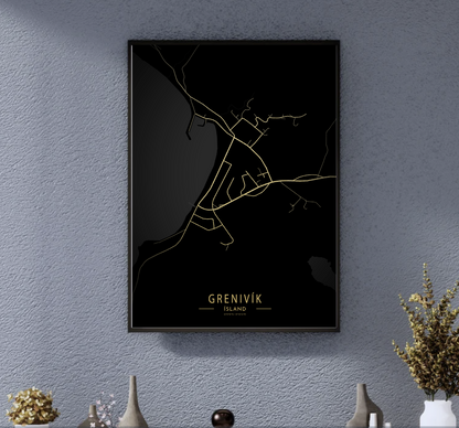 Veggspjald: landsbyggðin