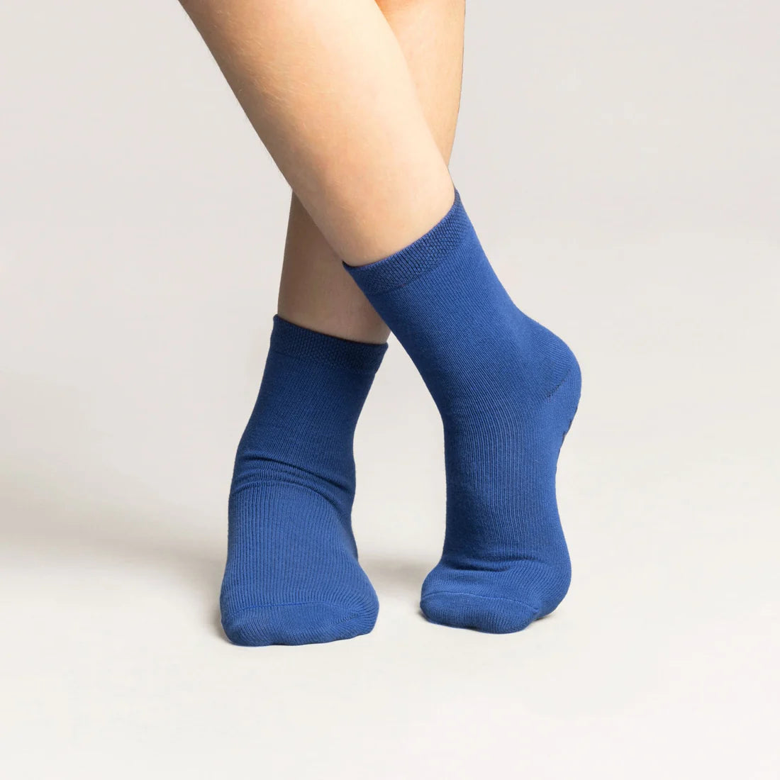 Gripsokkar fyrir börn, bláir - 4 pör