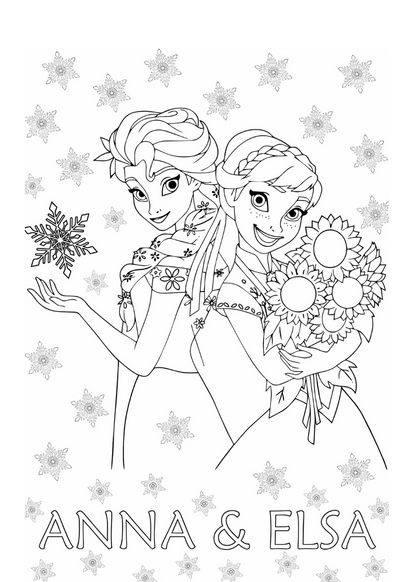 Frozen litabók