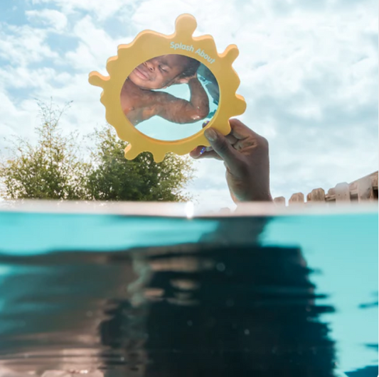 Sund og bað spegill - pufferfish