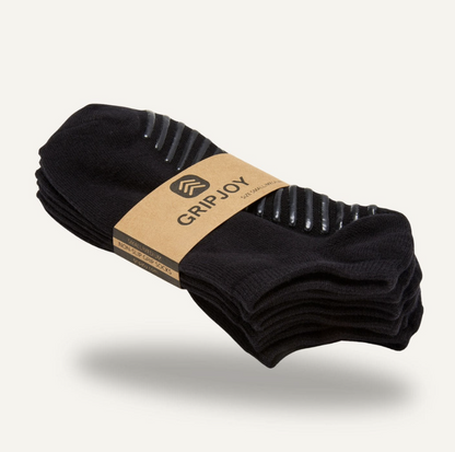 Ökkla gripsokkar - Black