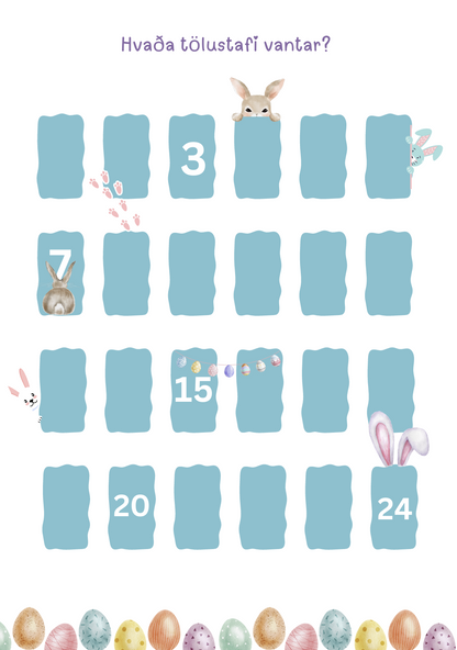 Páskaþrautir - rafrænt hefti