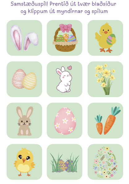 Páskaþrautir - rafrænt hefti