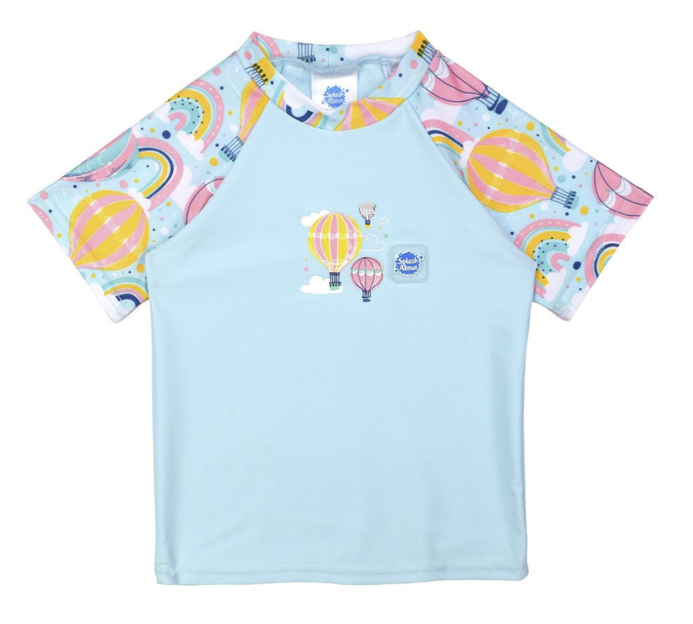 Sund stuttermabolur UV vörn - Margir litir