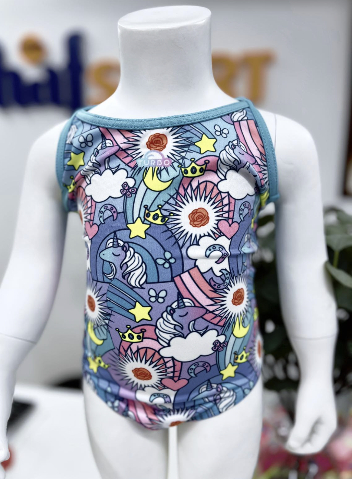 Barnasundbolur einhyrningar