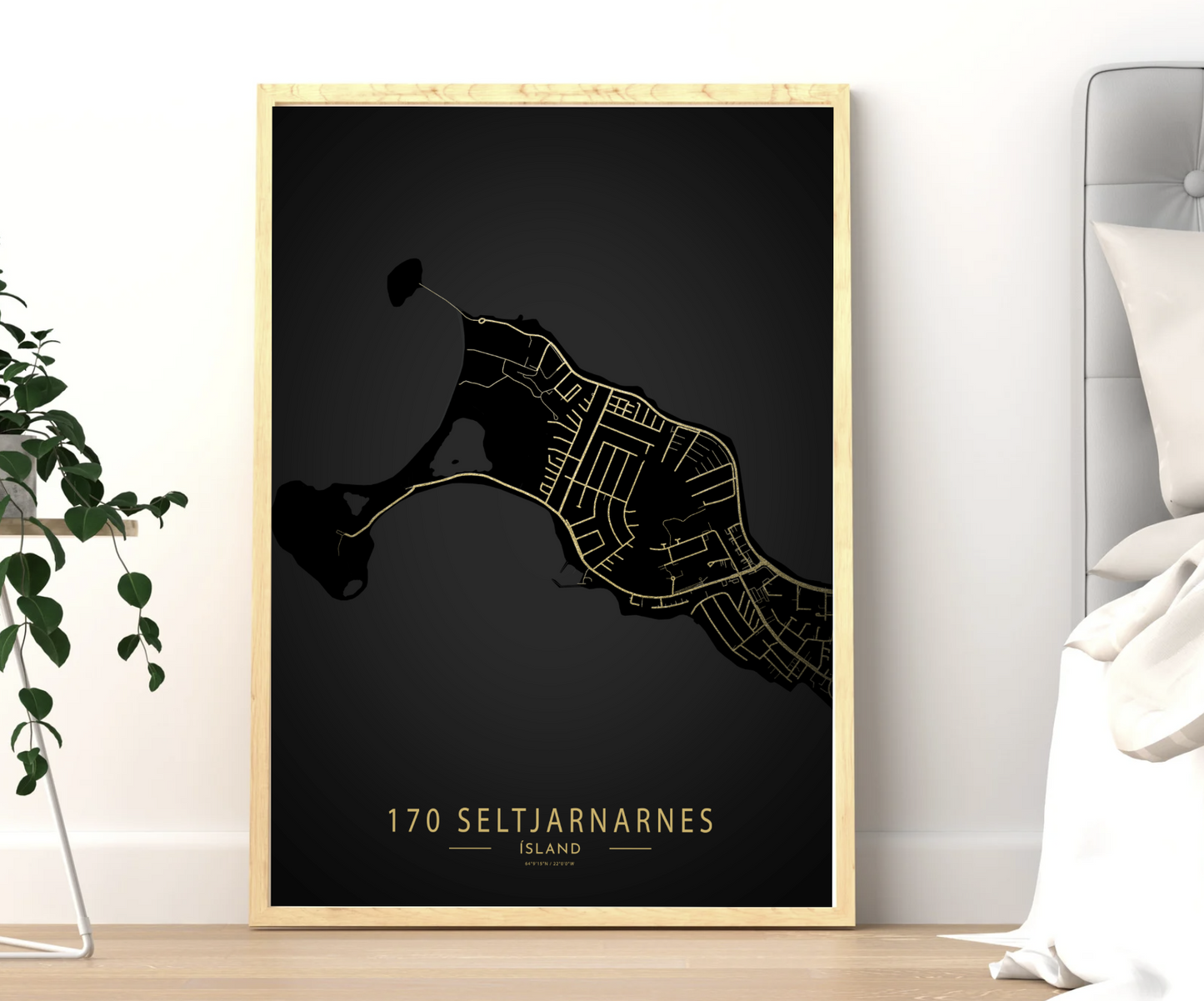 Veggspjald: Höfuðborgarsvæðið