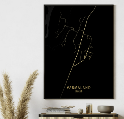 Veggspjald: landsbyggðin