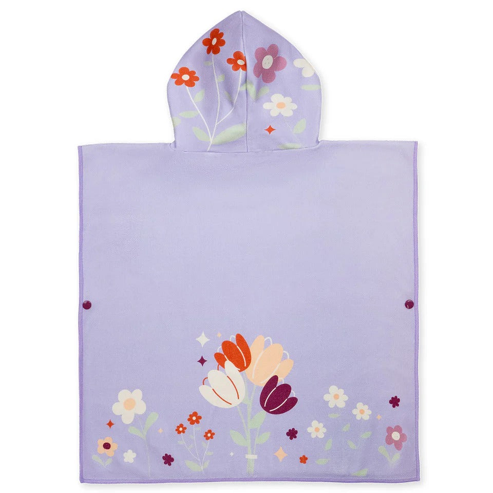 Poncho handklæði Lilac Spring