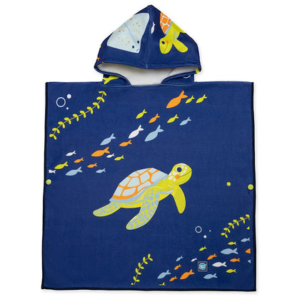Poncho handklæði Turtle Tide
