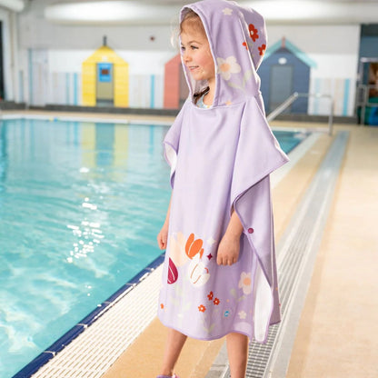 Poncho handklæði Lilac Spring