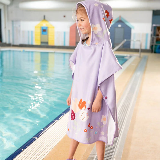 Poncho handklæði Lilac Spring