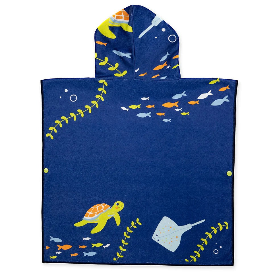 Poncho handklæði Turtle Tide
