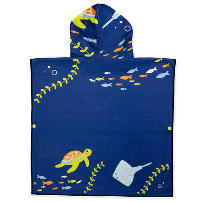 Poncho handklæði Turtle Tide