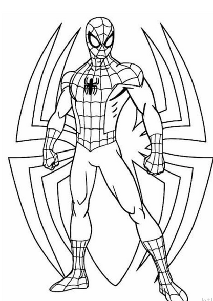 Spiderman litabók